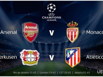 
	SOC PE EMIRATES: Arsenal 1-3 Monaco. Wenger a fost calcat in picioare de echipa INVENTATA de el! Leverkusen 1-0 Atletico Madrid!
