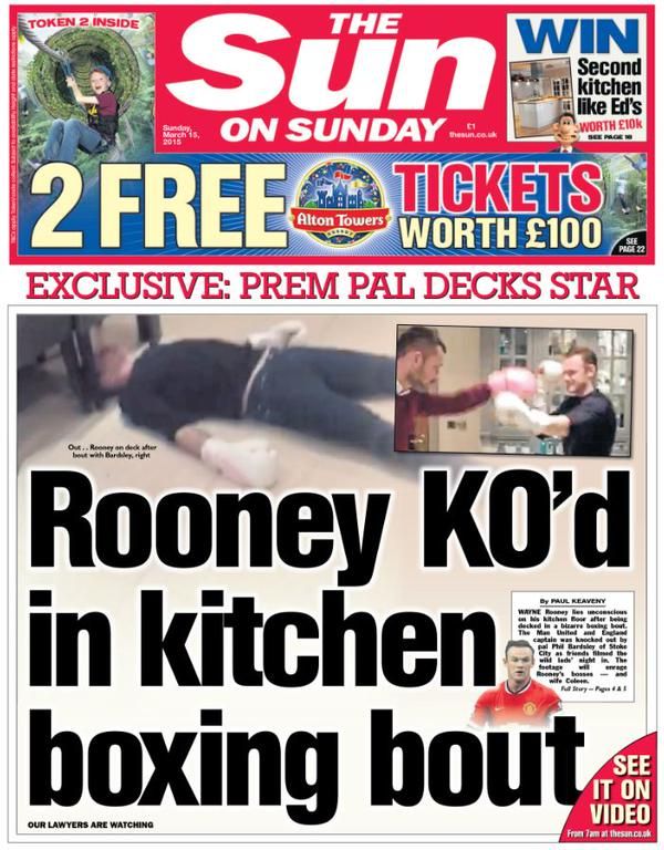 Wayne Rooney, facut KO dupa o bataie cu un prieten! A vrut sa faca o gluma, dar a ramas inconstient pe podea! VIDEO SOCANT_1