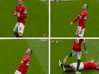 
	Rooney, reactie geniala dupa golul dat cu Tottenham! Cum s-a bucurat atacantul pe Old Trafford: pana si arbitrul a ras :) 
