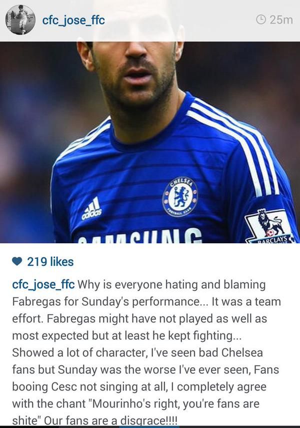 Cuvinte incredibile ale lui Mourinho jr pe Instagram: "Suporterii lui Chelsea sunt de c*****! Fanii astia sunt o rusine!"_1
