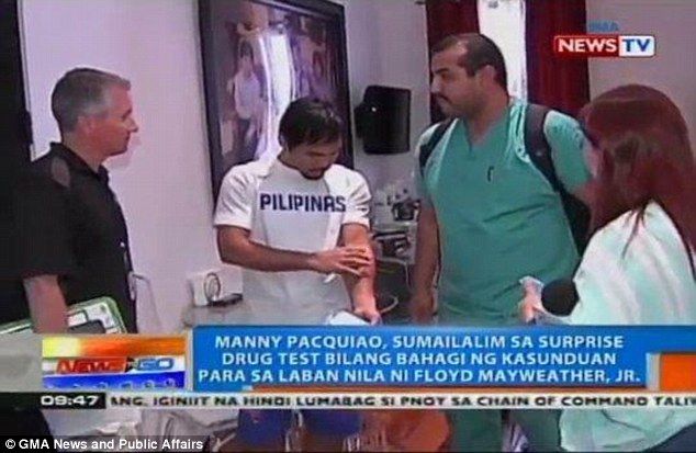 Mayweather l-a facut deja pe Pacquiao sa verse sange! Filipinezul, supus la test antidoping la cererea americanului! VIDEO_3