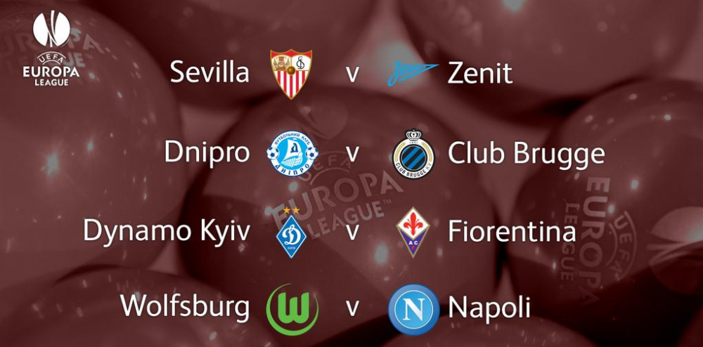 Tragerea la sorti pentru Europa League! Sevilla - Zenit, Dnepr - Brugge, Dinamo Kiev - Fiorentina, Wolfsburg - Napoli_2