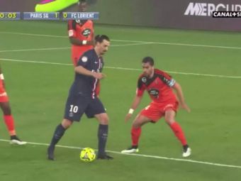 CE MOMENT! Pasa GENIALA a lui Zlatan Ibrahimovic! Cum a lasat 4 adversari fara replica, dupa ce a reusit un hattrick