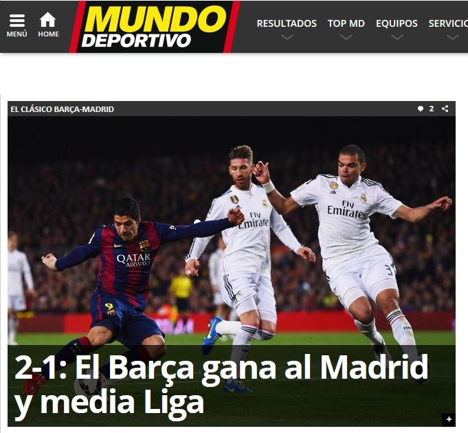 "Real Madrid a fost zdrobita!" Primele reactii din Spania dupa ce Barca s-a dus la 4 puncte peste Real_1