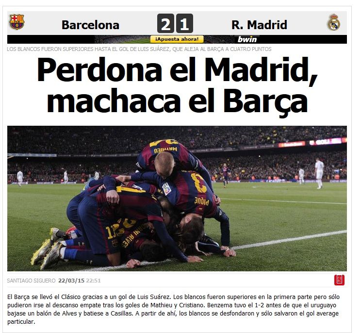 "Real Madrid a fost zdrobita!" Primele reactii din Spania dupa ce Barca s-a dus la 4 puncte peste Real_2