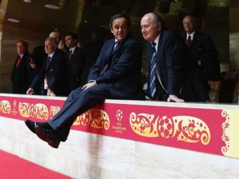 
	Platini, REALES la sefia UEFA! Ce gest a facut chiar in fata lui Blatter dupa victorie
