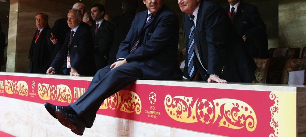 Michel Platini Sepp Blatter UEFA
