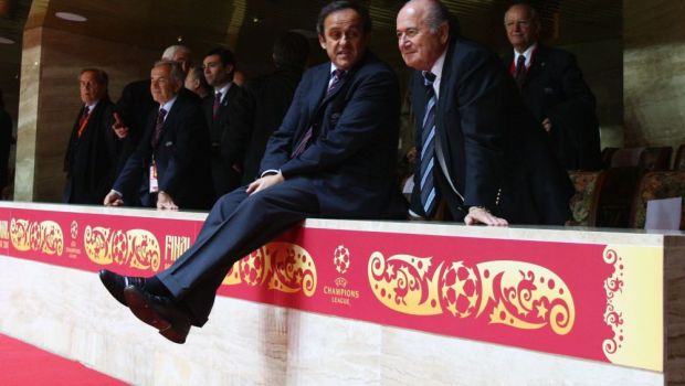 
	Platini, REALES la sefia UEFA! Ce gest a facut chiar in fata lui Blatter dupa victorie
