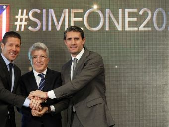 OFICIAL! Pe viata la Atletico! Simeone a semnat pana in 2020 cu campioana Spaniei!&nbsp;