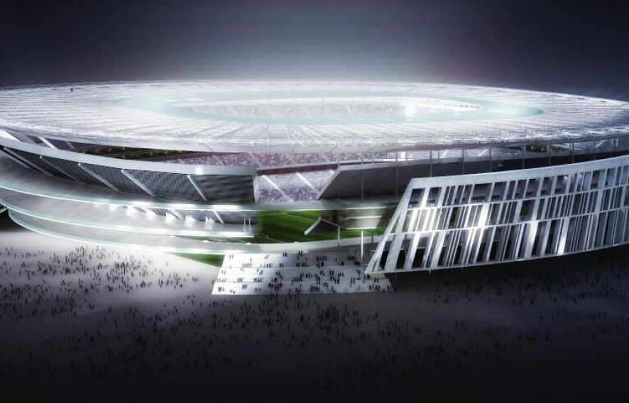 Imagini fantastice cu viitorul stadion al Romei: "Incepem lucrarile anul asta, in 2017 e gata!" Cum va arata. FOTO_1