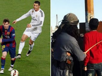 SOCANT!&nbsp;Teroristii de la ISIS au interzis fotbalul! Ce au patit cei care s-au uitat la Barcelona - Real Madrid