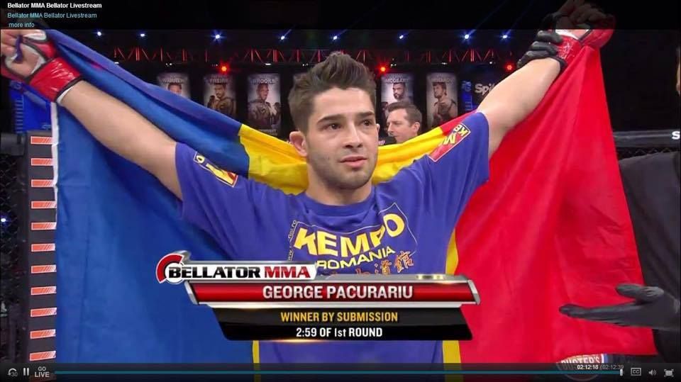 Performanta URIASA pentru un roman! George Pacurariu a obtinut in aceasta dimineata cea mai mare performanta din istoria MMA-ului romanesc_1
