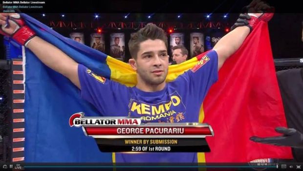 
	Performanta URIASA pentru un roman! George Pacurariu a obtinut in aceasta dimineata cea mai mare performanta din istoria MMA-ului romanesc 
