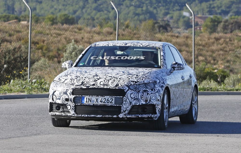 FOTO Noul Audi A4, surprins la teste fara deghizare! Ce surprize pregatesc nemtii pentru aceasta toamna_5