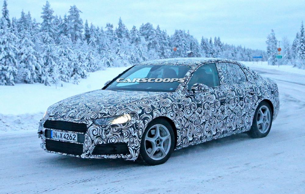 FOTO Noul Audi A4, surprins la teste fara deghizare! Ce surprize pregatesc nemtii pentru aceasta toamna_6
