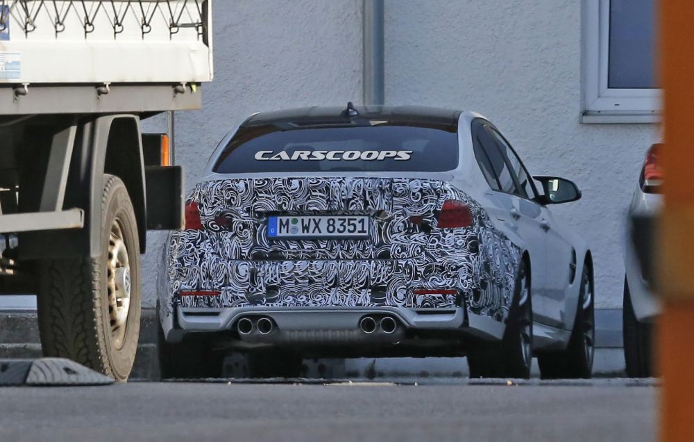 FOTO SPION. Cum arata noul BMW M3! Masina a fost surprinsa la testele nemtilor_2