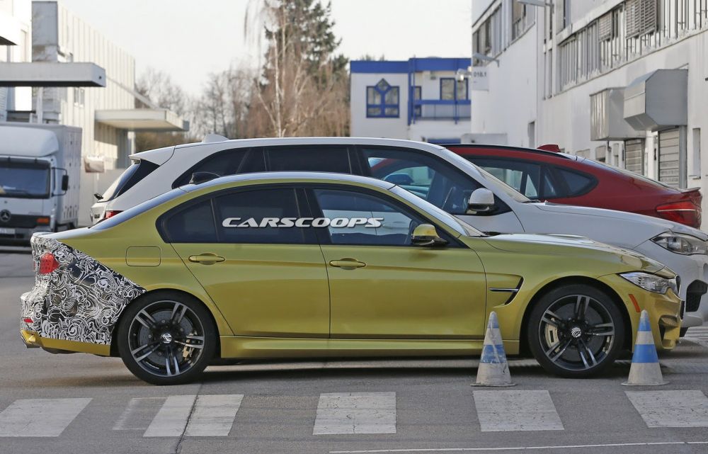 FOTO SPION. Cum arata noul BMW M3! Masina a fost surprinsa la testele nemtilor_3
