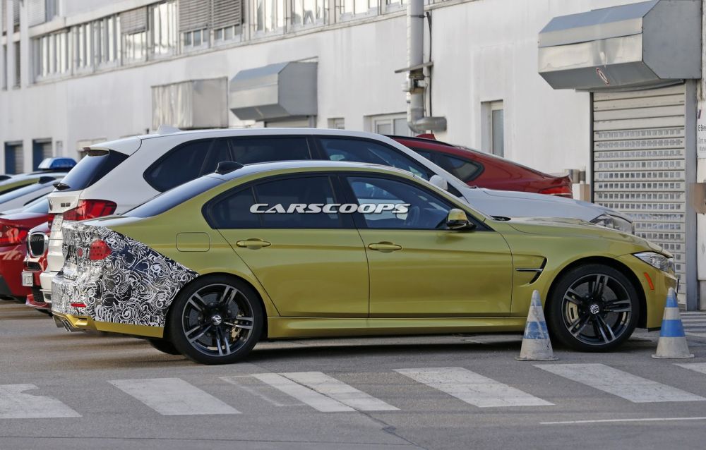 FOTO SPION. Cum arata noul BMW M3! Masina a fost surprinsa la testele nemtilor_4