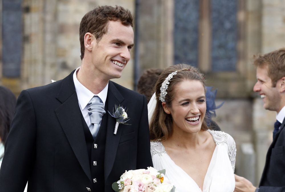 Andy Murray a avut parte de o nunta ca in povesti! Tenismenul s-a casatorit in Scotia si i-a chemat si pe fani la petrecere_1