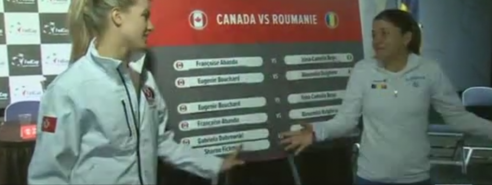 Hora bucuriei la Montreal! Romania e dupa 23 de ani in GRUPA MONDIALA, dupa o victorie superba cu Canada, 3-1. Mitu a batut-o cu LACRIMI in ochi pe Bouchard, Dulgheru a castigat in DECISIV_1