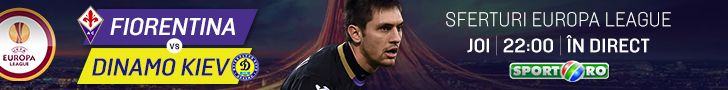 Tatarusanu, la 90 de minute de semifinalele Europa League! Sport.ro transmite joi returul Fiorentina - Dinamo Kiev, ora 22:00_1