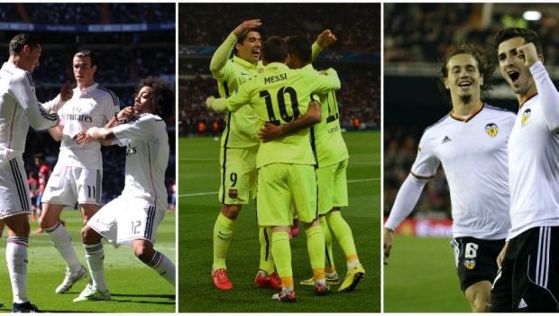 
	Trei echipe din Spania, pe podiumul celor mai LETALE formatii din Europa! Trio-ul Messi, Neymar, Suarez conduce la acest capitol
