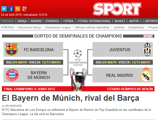 Barcelona, MUTA inainte de intalnirea cu Guardiola! Ce scriu ziarele din Spania si Germania dupa tragerea la sorti_4