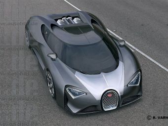
	FOTO Bugatti lanseaza o noua CAPODOPERA! Ce viteza anunta Chiron, masina care inlocuieste Veyron din 2016
