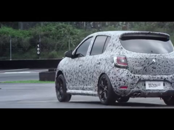 Imagini DINAMITA cu noul model RS pe pista. Cat de rapida e prima Dacia SPORT din istorie. VIDEO