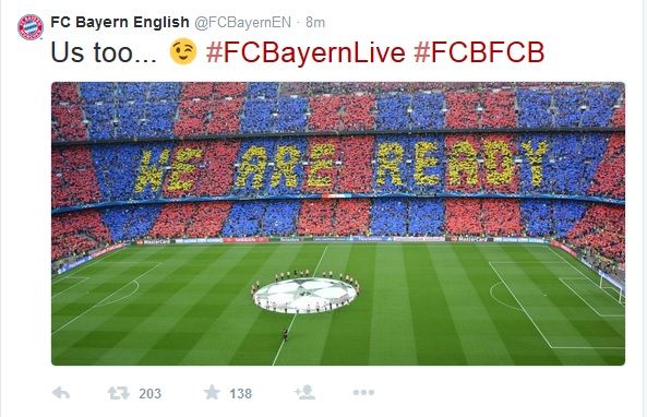 Reactia senzationala a lui Bayern cand au vazut coregrafia fanilor Barcei pe Camp Nou! Ce mesaj au transmis. FOTO_2