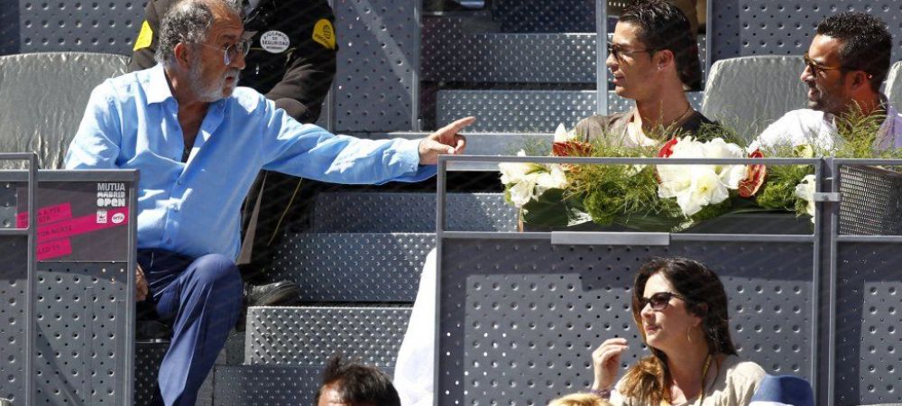 Cristiano Ronaldo Ion Tiriac Madrid Open
