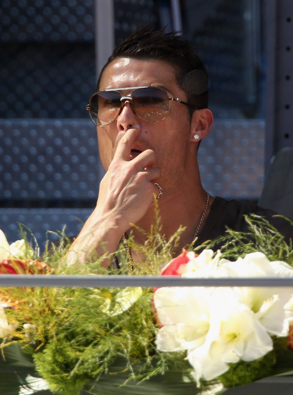 Imaginile zilei la Madrid. Tiriac a urmarit meciul lui Nadal impreuna cu Cristiano Ronaldo si alti jucatori de la Real_7