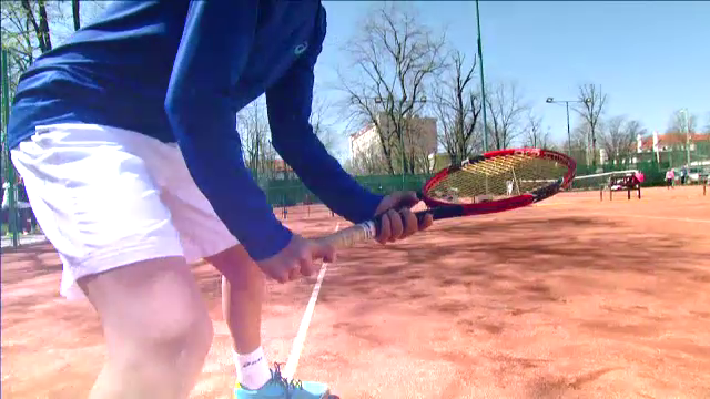 MINUNEA BLONDA din tenisul romanesc. La 14 ani ii calca pe urme lui Ilie Nastase si e olimpic la scoala: "Halep e modelul meu"_2