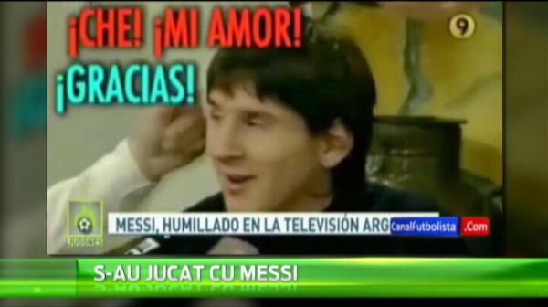 Imaginile pe care Messi nu vrea sa le mai vada niciodata: a fost pipait pe fund de barbati intr-un show TV! Cum a reactionat VIDEO_1