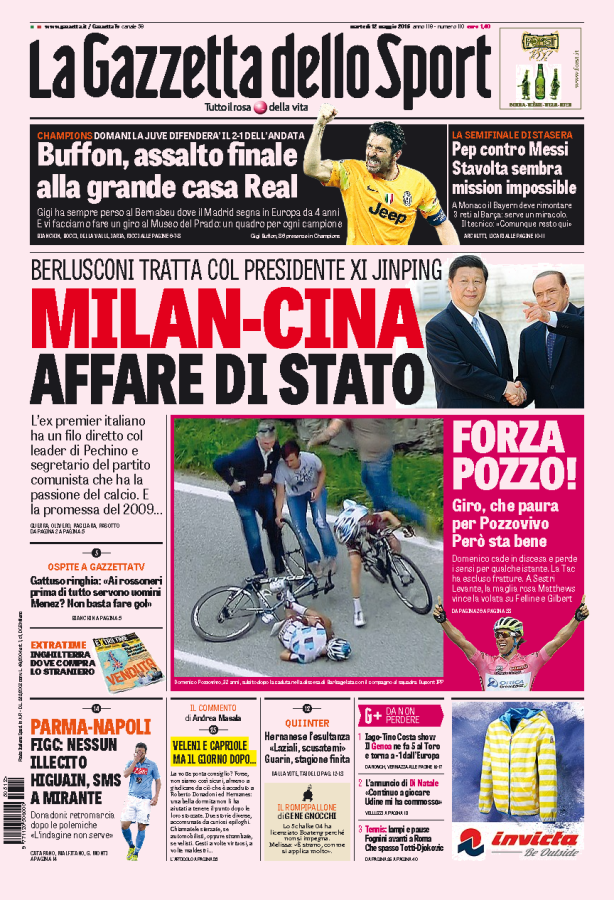 COMUNISTII vor sa puna mana pe Milan. Intalnire la cel mai inalt nivel intre Berlusconi si Partidul Comunist Chinez_1