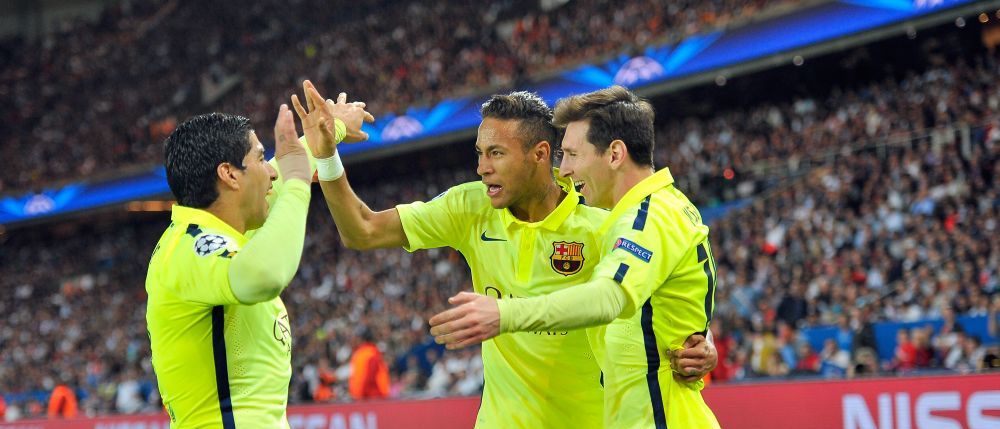Leo Messi Barcelona Luis Suarez Neymar da Silva