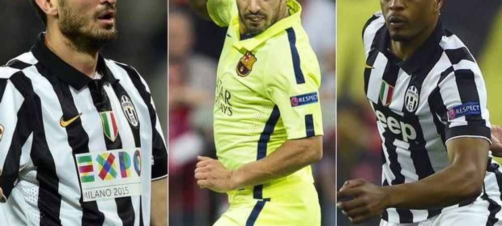 Liga Campionilor Barcelona Juventus Torino Luis Suarez Patrice Evra
