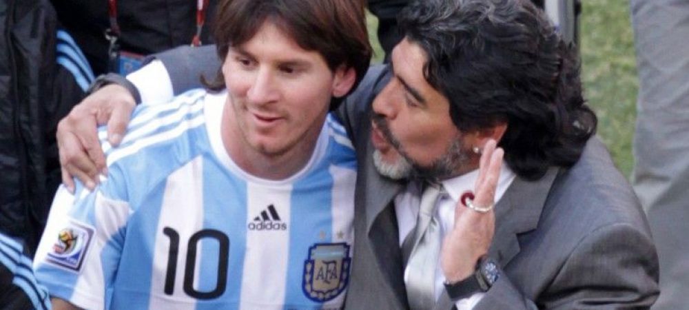 Diego Armando Maradona Leo Messi