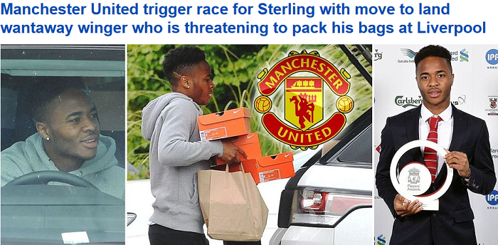 Man United, propunere nebuna pentru Liverpool: "Il vrem pe Sterling!" Transferul care a fost imposibil timp de 51 de ani_2