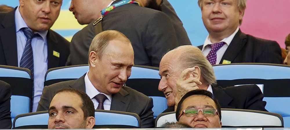Vladimir Putin FIFA Sepp Blatter