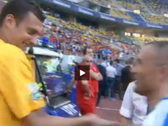 
	VIDEO: Ce i-a spus Tamas lui Adi Ilie dupa ce fostul atacant al Romaniei a marcat primele doua goluri pe National Arena
