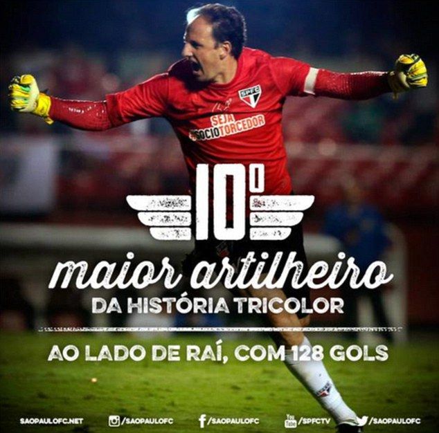 Cel mai NEBUN portar din istoria fotbalului a realizat imposibilul: e in TOP 10 cei mai buni marcatori din istoria lui Sao Paolo_1