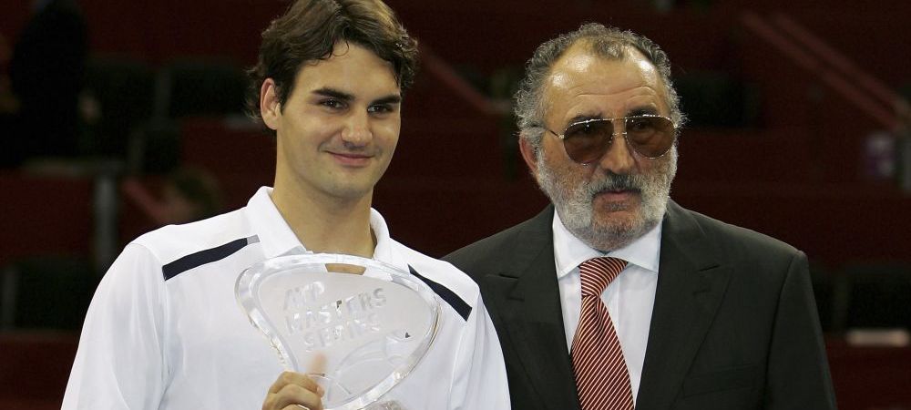 Ion Tiriac Roger Federer