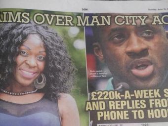 
	Scandal monstru la Manchester City! Yaya Toure, prins de sotie cu o prostituata. Cat cat o platea pe ora jucatorul cu unul dintre cele mai mari salarii din lume
