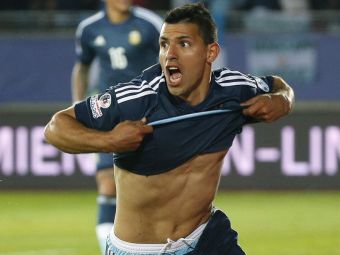 Argentina a invins Uruguay in primul DERBY de la Copa America! Aguero a marcat superb! VIDEO