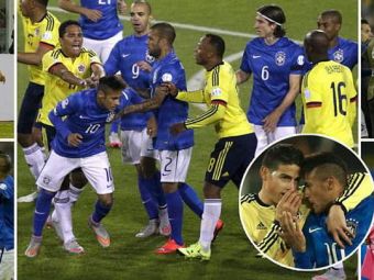 ROSU INCREDIBIL pentru Neymar! Columbia a invins Brazilia la Copa America si s-a razbunat pentru eliminarea de la CM! VIDEO