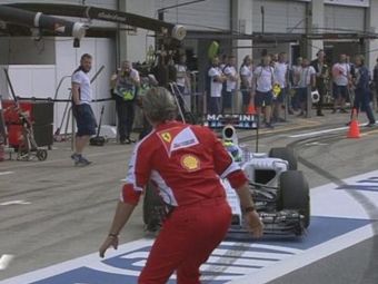 
	Imagini incredibile in F1. Boss-ul Ferrari, aproape de un accident ingrozitor. Massa era la volan! Ce s-a intamplat. FOTO
