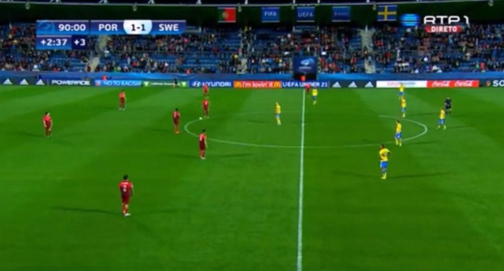 Meci scandalos la Mondialul U21! Ce au facut nationalele Portugaliei si Suediei in ultimele minute ale partidei_2