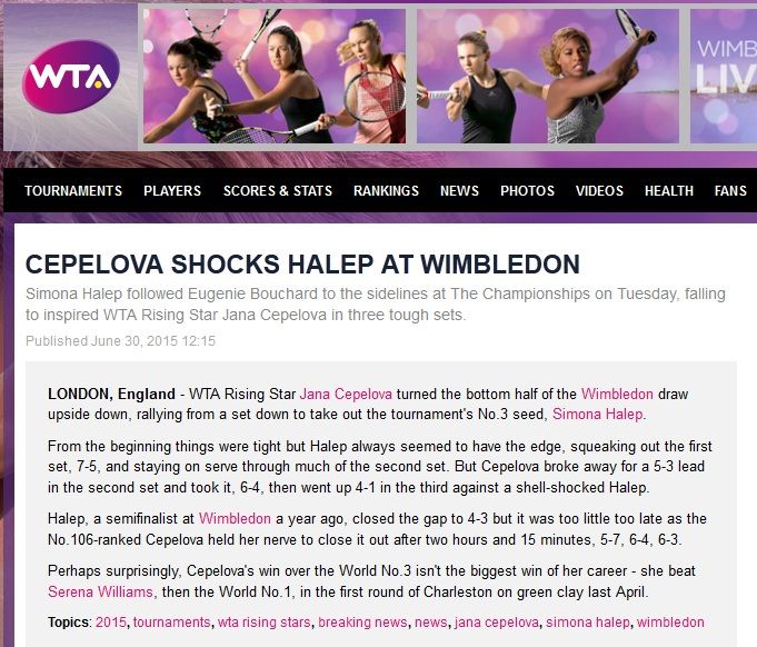 "CE SOC!" Ce scrie WTA dupa eliminarea fulger a Simonei Halep de la Wimbledon_1