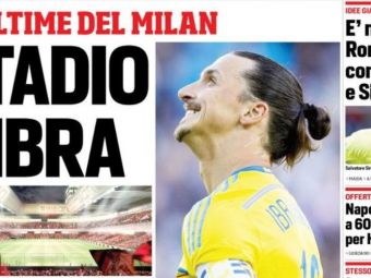 &quot;Stadion nou plus Zlatan Ibrahimovic!&quot; Milan pregateste cea mai spectaculoasa revenire posibila